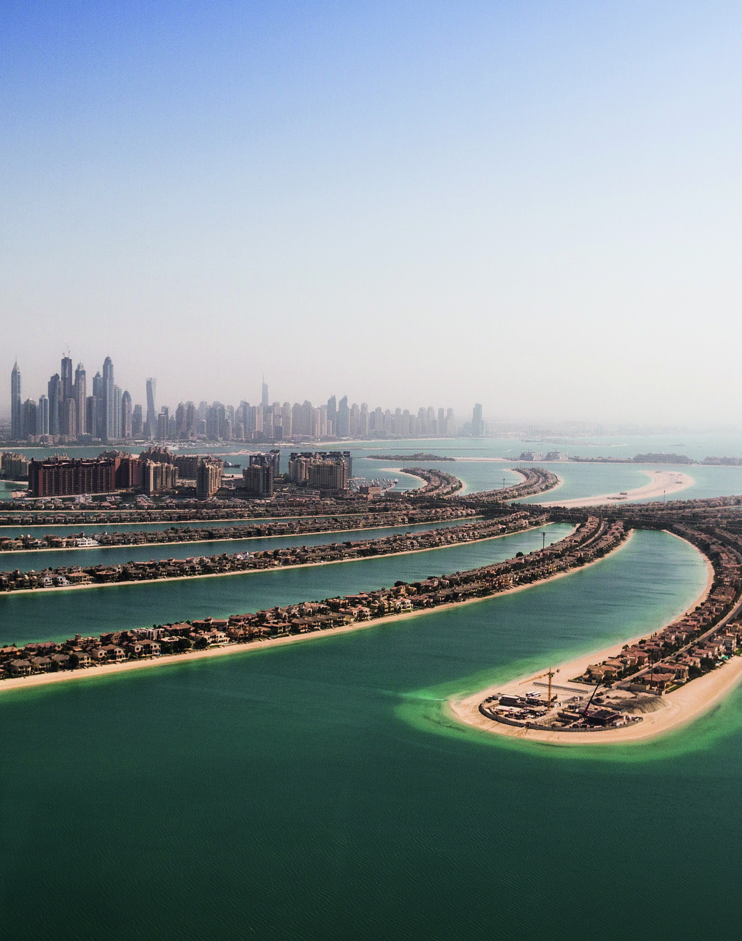 Palm Jumeirah Aerial View